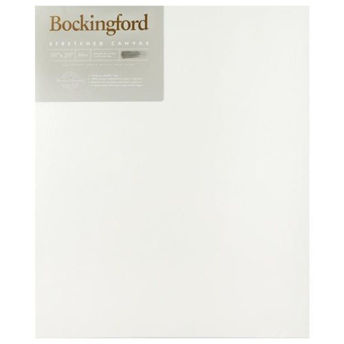 Bockingford 10oz Stretched Canvas 16x20 Inch 3/4 Inch Frame