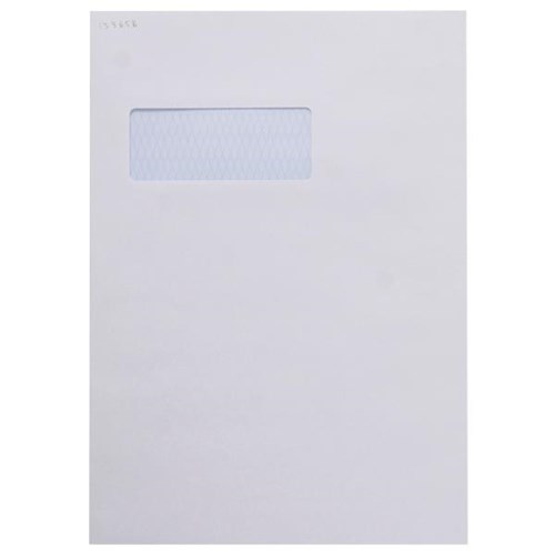 Croxley C4 Wallet Credit Window Envelopes Peel & Seal 133658, Box of 250