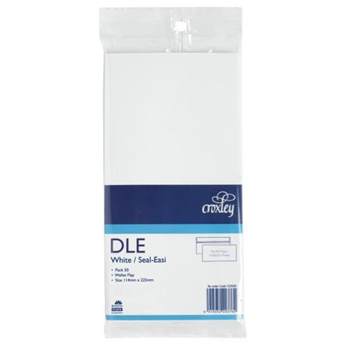 Croxley DLE Envelope Seal Easi, Pack of 50