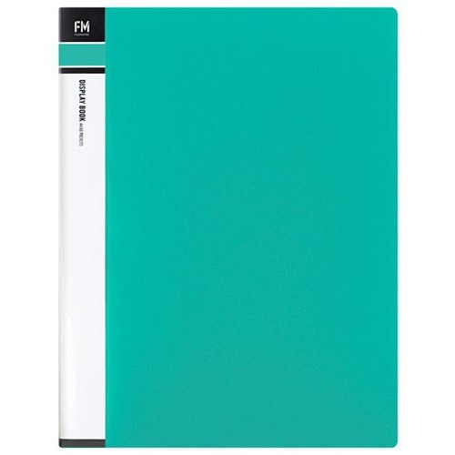 FM A4 Display Book 60 Pocket Green