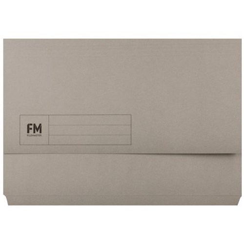 FM Document Wallet Foolscap Grey