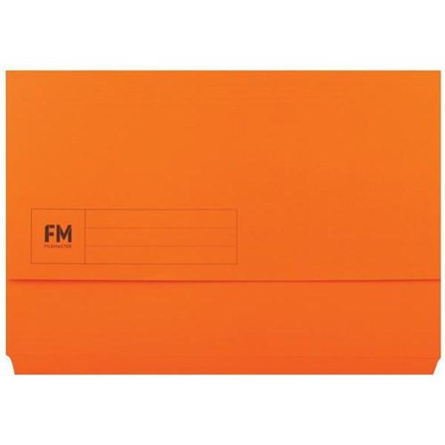 FM Document Wallet Foolscap Orange