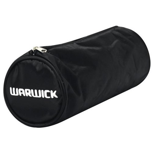 Warwick Barrel Pencil Case Large Black