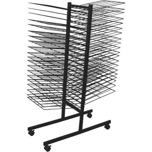 Mobile Drying Rack Black