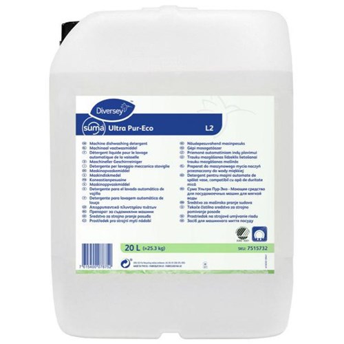 Suma Ultra Pur-Eco L2 Dishwasher Liquid 20L