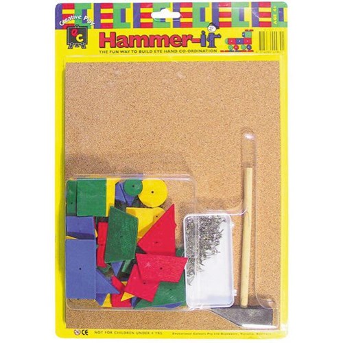 Mosaic Hammer Geometric Set 30x22x5cm 48 Pieces