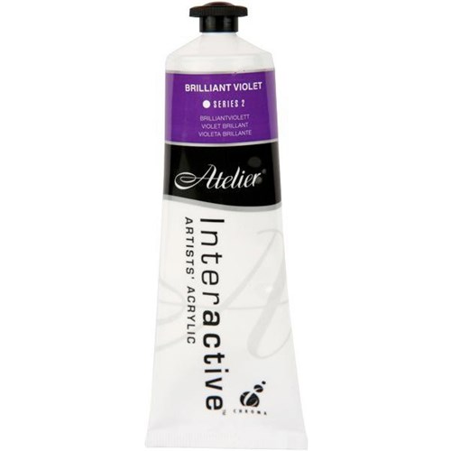 Atelier Interactive Acrylic Paint S2 80ml Brilliant Violet