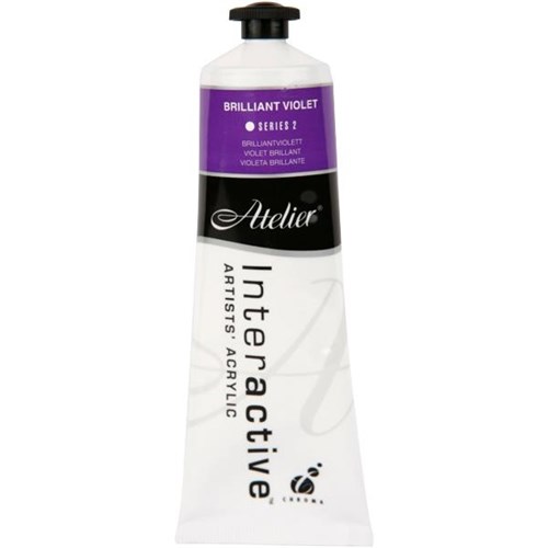 Atelier Interactive Acrylic Paint, S2, 80ml, Brilliant Violet