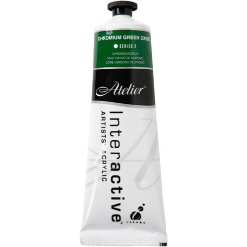 Atelier Interactive Acrylic Paint S2 80ml Chronium Green Oxide