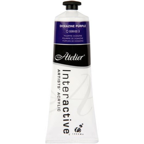 Atelier Interactive Acrylic Paint S3 80ml Dioxazine Purple