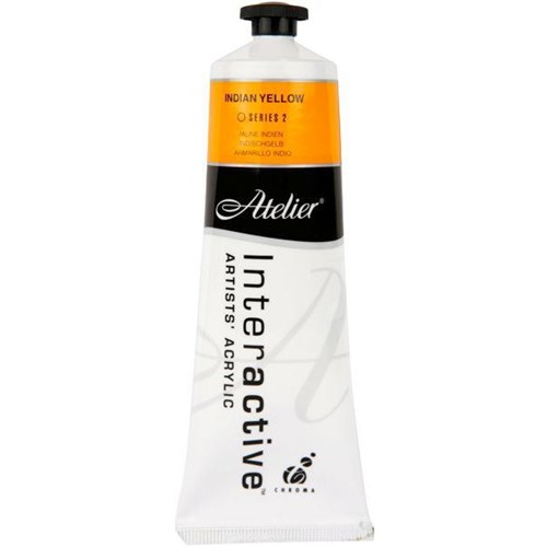 Atelier Interactive Acrylic Paint S2 80ml Indian Yellow