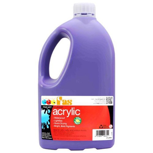 Fas Student Acrylic Paint 2L Violet