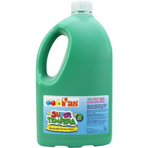 Fas Super Tempera Poster Paint 2L Green