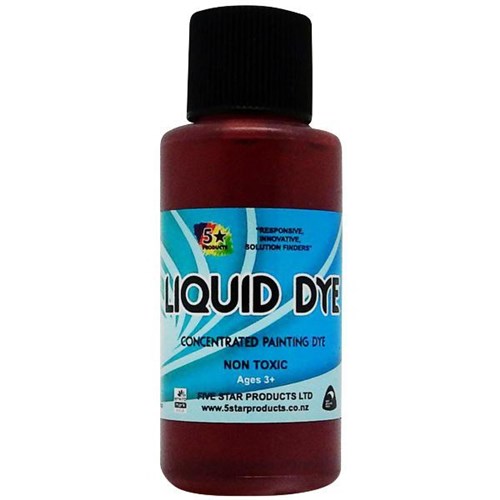 Five Star Liquid Dye 50ml Red