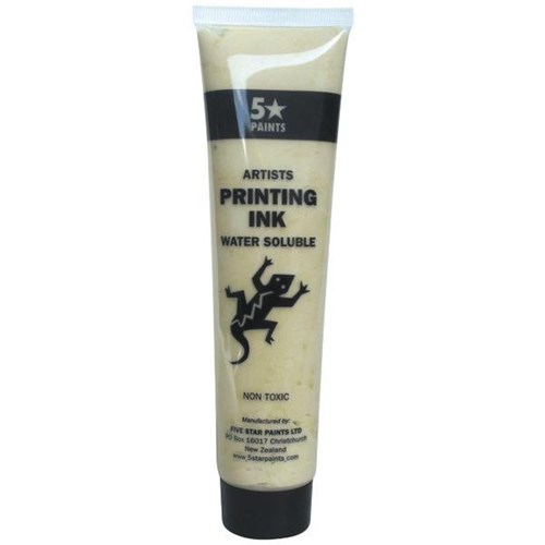 Five Star Water Based Printing Ink 115ml Clear Medium