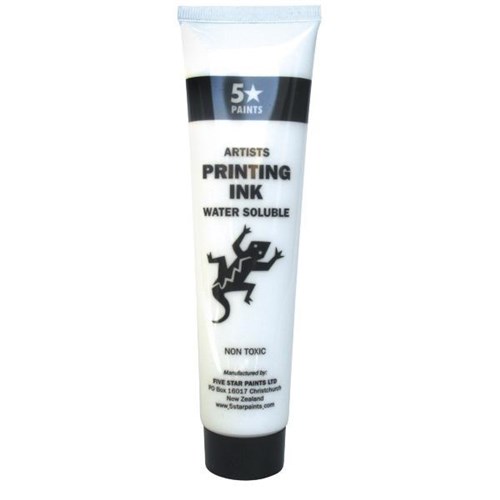 Five Star Water Based Printing Ink 115ml White