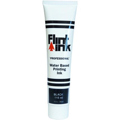 Five Star Flint Ink Water-Based Printing Ink 115ml Black