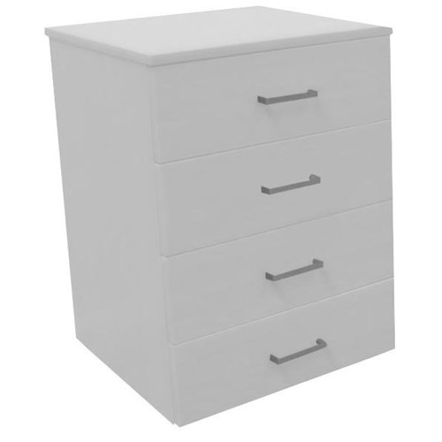 Accord Mobile 4 Drawer Grey