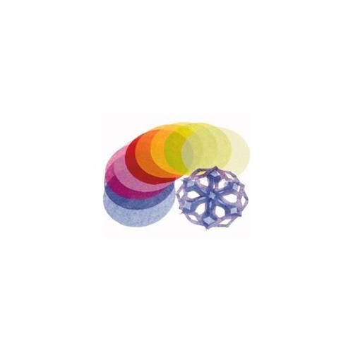 OfficeMax 120mm Tissue Paper Circles Assorted Colours, Pack of 480