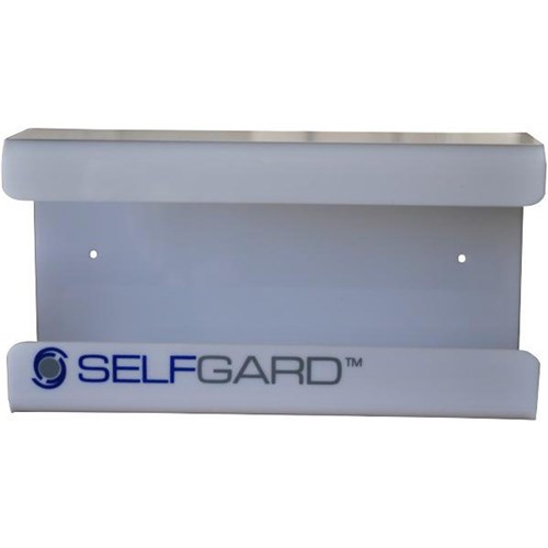 Selfgard Single Wall Mountable Glove Dispenser White
