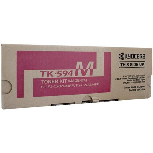 Kyocera TK-594M Magenta Laser Toner Cartridge