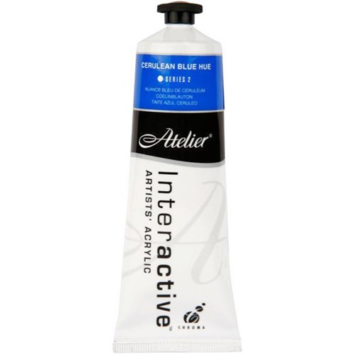 Atelier Interactive Acrylic Paint S2 80ml Cerulean Blue Hue