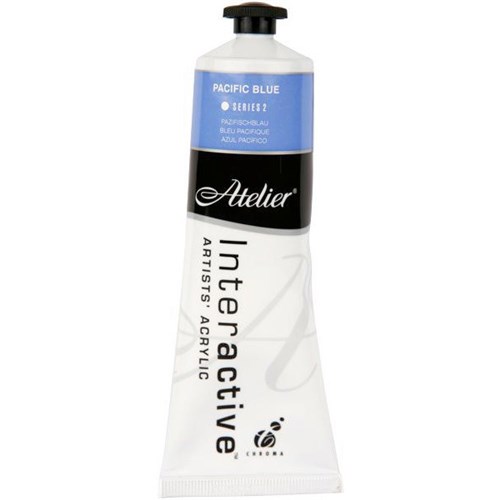 Atelier Interactive Acrylic Paint S2 80ml Pacific Blue