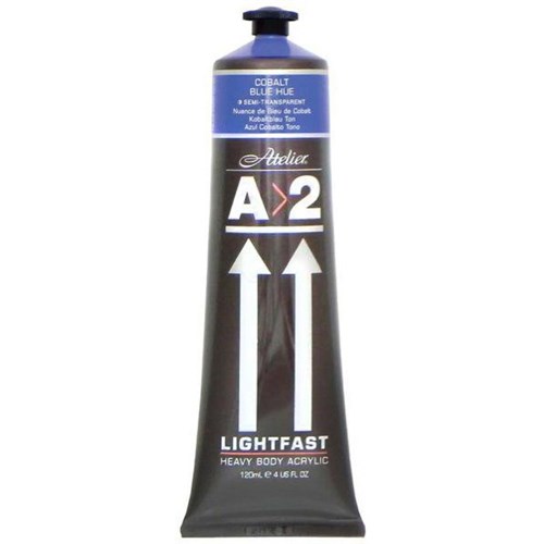 A2 Art Student Acrylic Paint 120ml Cobalt Blue