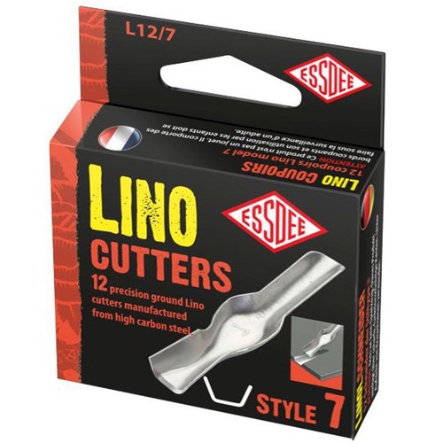 Lino Cutter Blades Size 7, Box of 12