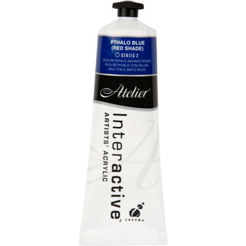 Atelier Interactive Acrylic Paint S2 80ml Pthalo Blue