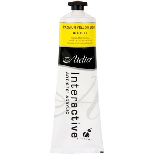 Atelier Interactive Acrylic Paint S4 80ml Cadmium Yellow Light