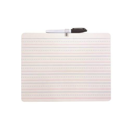 FM Lapboard Whiteboard Double Sided Non-Magnetic 226 x 300mm