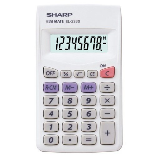 Sharp EL-233SB Pocket Calculator