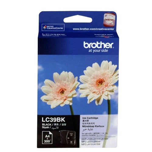 Brother  LC39BK Black Ink Cartridge