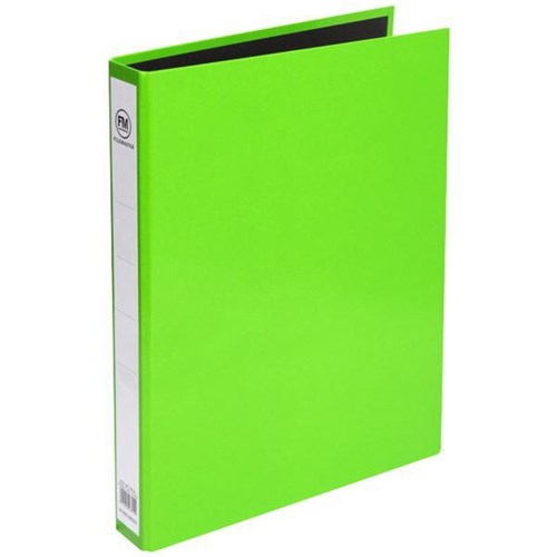 FM Vivid Ringbinder A4 2 Ring Lime Green