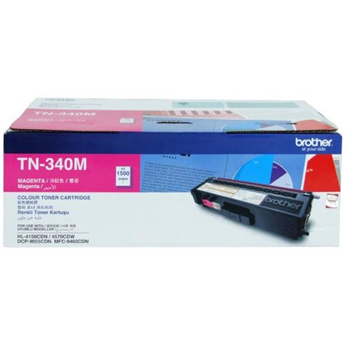 Brother TN-340M Magenta Laser Toner Cartridge