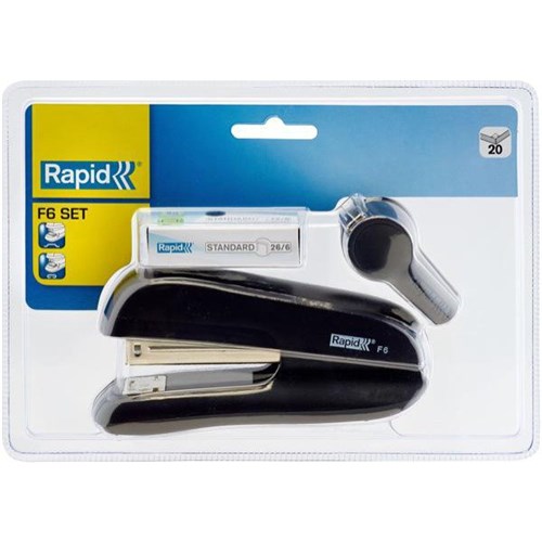 Rapid F6 Stapler Value Pack Plus Staples & Staple Remover