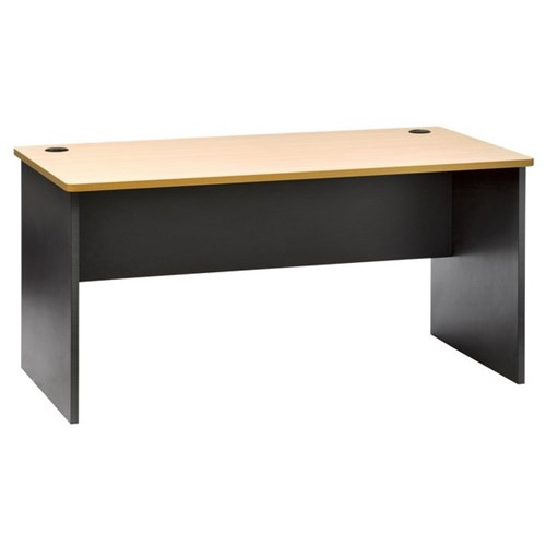 Emerge Desk OD245 1800mm Beech/Ironstone