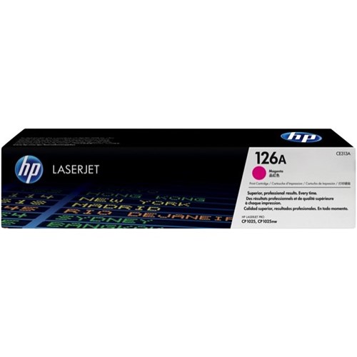 HP 126A Magenta Laser Toner Cartridge CE313A