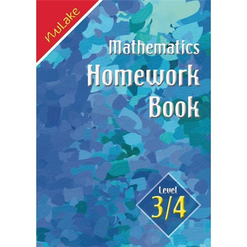 Nulake Mathematics Homework Book Level 3/4 Year 8  9780473061012