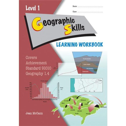 ESA Geographic Skills 1.4 Learning Workbook Level 1 9780908315789