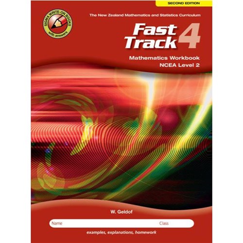 Fast Track 4 Mathematics Workbooks Level 2 Year 12 9781877567254