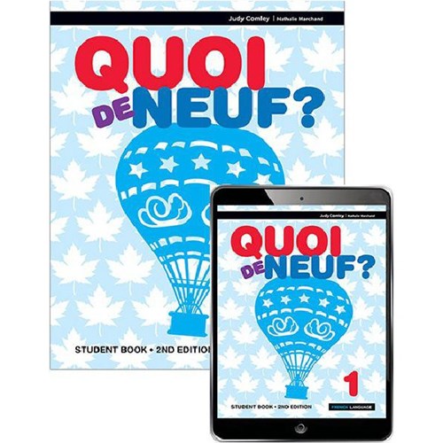 Quoi De Neuf 1 Student Book With Ebook 2 Edition 9781488625749