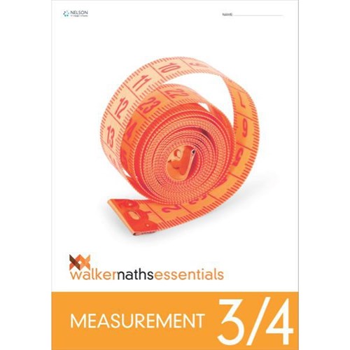 Walker Maths Essentials Measurement 3/4 Workbook 9780170447171