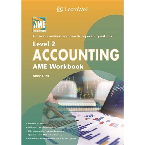 AME Accounting Workbook NCEA Level 2 9781991107084