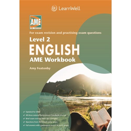 AME English Workbook NCEA Level 2 9781991107121