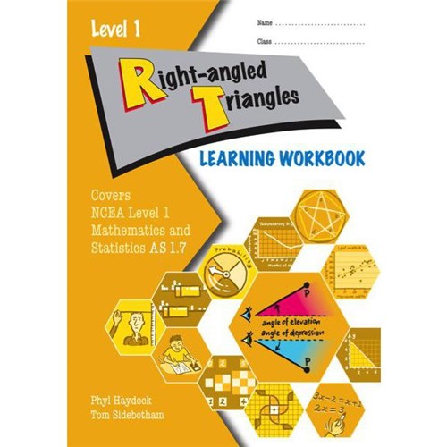 ESA Maths 1.7 Right Angled Triangles Learning Workbook 9781927297742