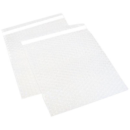 Bubble Bag P10S 30mm Adhesive Flap 150mm x 150mm, Box of 500