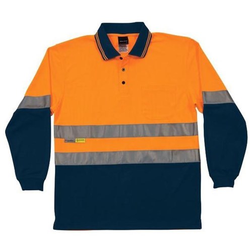 Large Orange/Navy