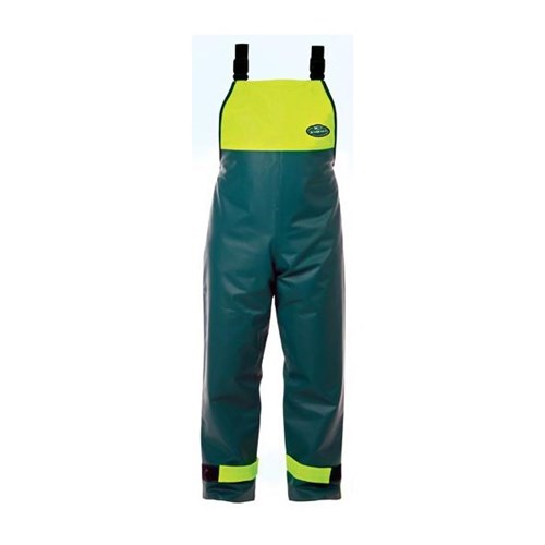 Aquaseal Fishermans Bib Overtrousers Fluro Yellow/Aqua